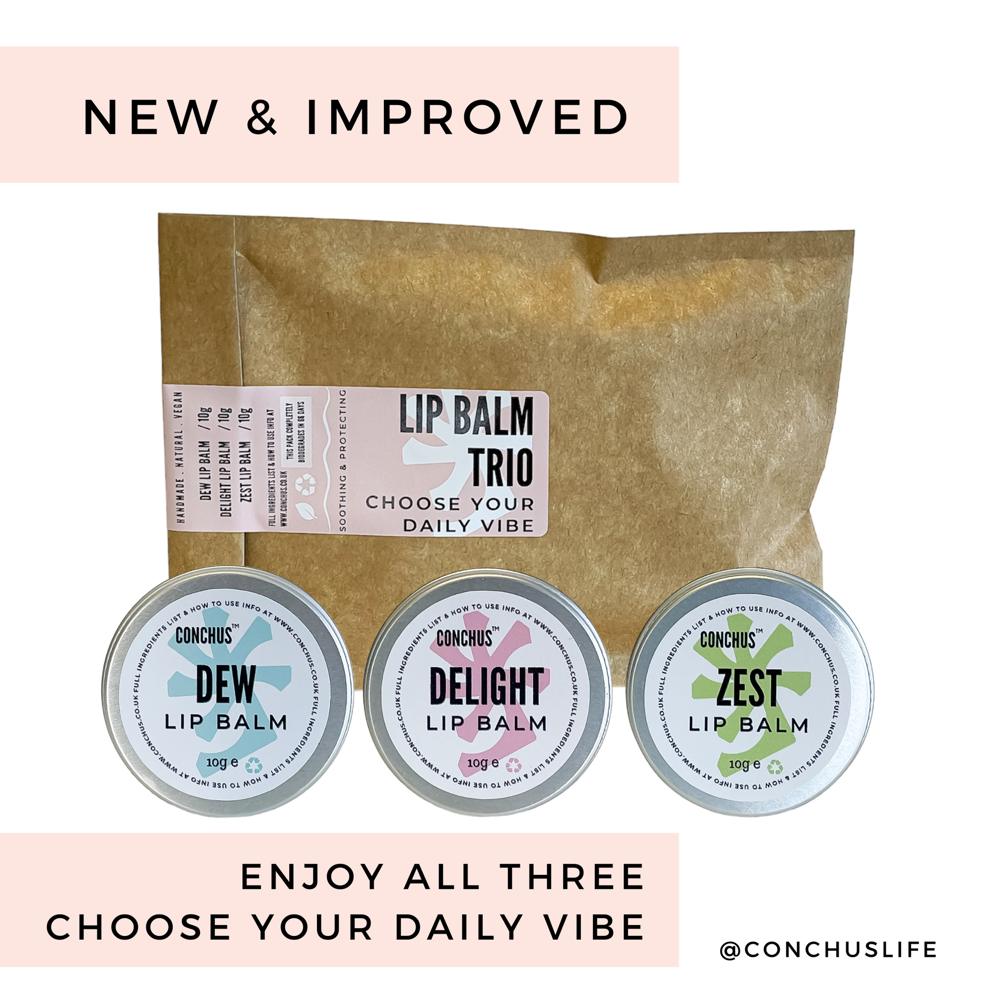 LIP BALM TRIO PACK