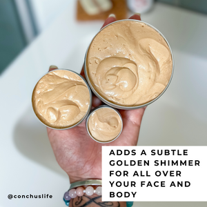 Peach Tea Light Cream - Shimmer