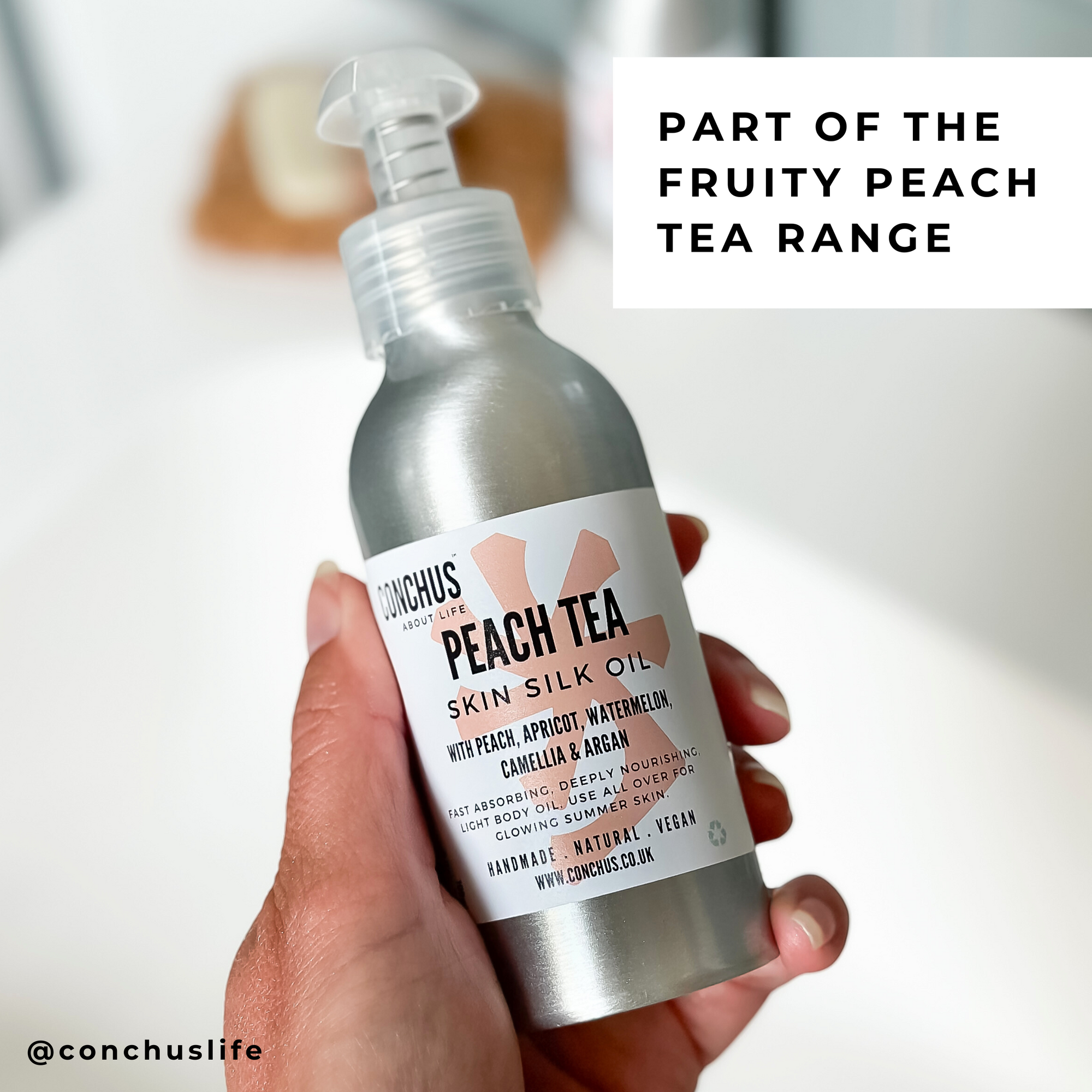 Peach Tea Skin Silk Body Oil