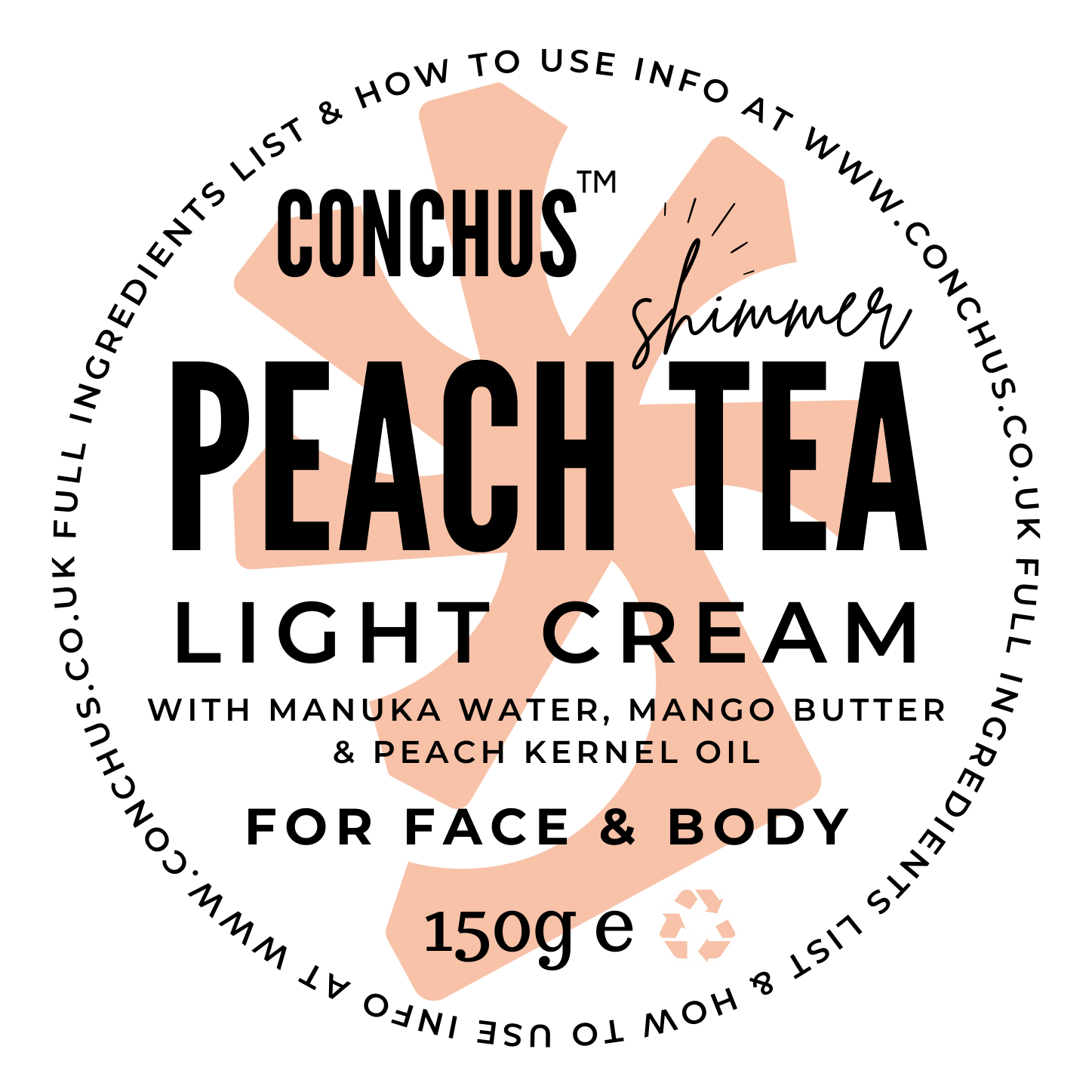 Peach Tea Light Cream - Shimmer