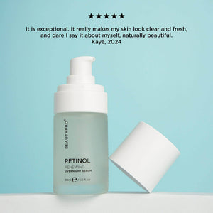 BEAUTYPRO Retinol Overnight Serum five star customer review — anti-ageing face serum UK