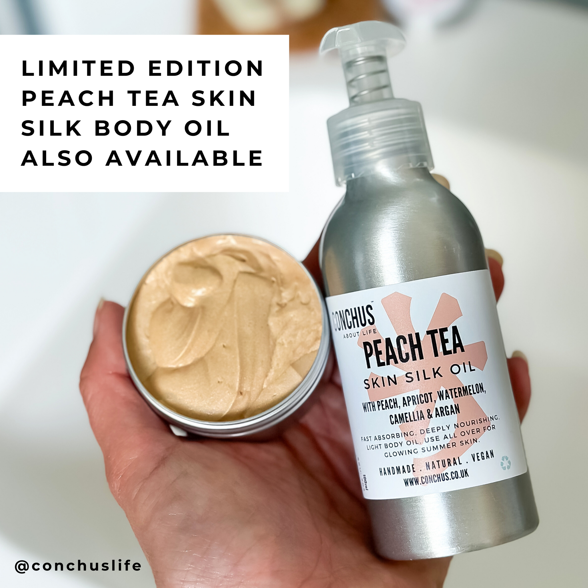 Peach Tea Light Cream - Shimmer